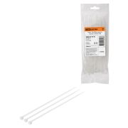 Хомут 3,6х180мм нейлон (белый) (100шт) TDM