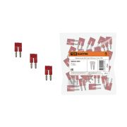 Перемычка для ЗКБ 2,5мм2 2PIN (упак. 25 шт.) шаг 5,2мм (аналог PH-C FBS2-5) TDM