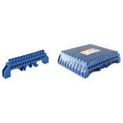 Шина «N» нулевая в изоляторе на DIN-рейку 8x12мм 14 групп TDM