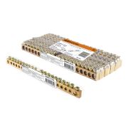 Шина «N» нулевая 6х9мм 20/2 (20 групп/крепеж по краям) TDM инд. стикер TDM