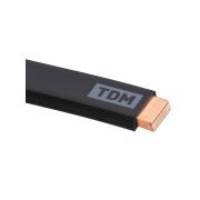 Шина медная гибкая изолированная ШМГ 6х(32х1), 2м, TDM