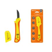 Нож монтерский  с прямым лезвием,  диэлектрический, НМИ-02 «ЭкспертЭлектрик» TDM