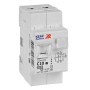 KEAZ АВДТ с защитой от сверхтоков OptiDin D63-22C10-AC-У3 (2P, C10, 30mA, 4,5кА)