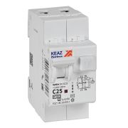 KEAZ АВДТ с защитой от сверхтоков OptiDin D63-22C25-AC-У3 (2P, C25, 30mA, 4,5кА)