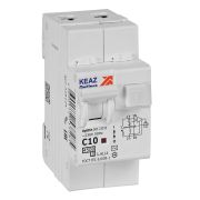 KEAZ АВДТ с защитой от сверхтоков OptiDin D63-23C10-AC-У3 (2P, C10, 100mA, 4,5кА)