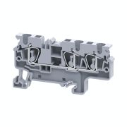 KEAZ Клемма с тремя контактами пружинная OptiClip СХ-4-TRIPLET-I-серый