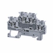 KEAZ Клеммы двухярусные пружинная OptiClip CXDL-2,5-2L-I-серый