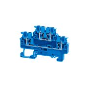 KEAZ Клеммы двухярусные пружинная OptiClip CXDL-2,5-2L-I-BU-синий