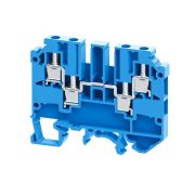 KEAZ Клемма с четырьмя контактами винтовая OptiClip СMC-2,5-QUATTRO-(0,2-4)-I-BU-синий