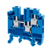 KEAZ Клемма с тремя контактами винтовая CMC-2,5-TRIPLET-(0,2-4)-I-BU-синий