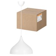 Светильник НСБ 3526/1 «Steel» 40 Вт, Е14, белый, шнур белый TDM