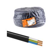 Кабель ВВГ-П нг(А)-LS 3х1,5 ок(N, PE)-0,66 ГОСТ (90м) TDM