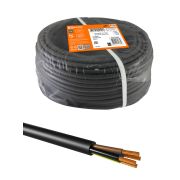 Провод ПВС 4х2,5 ГОСТ (разномер), черный TDM