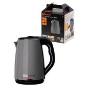 Электрический чайник «Ника», нержавеющая сталь / пластик, 1,8 л, 1800 Вт, серый, TDM