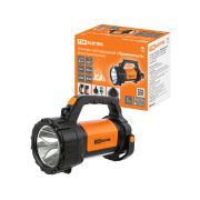 Фонарь светодиод. «Прожектор 6», 5 Вт LED+10 SMD+9 SMD, 400 лм, 3,7 В 2x18650 2,4 А*ч, USB, TDM