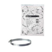 Хомут червячный, d 100-120 мм, оцинк  (упак. 100 шт) TDM