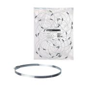 Хомут червячный, d 150-170 мм, оцинк  (упак. 100 шт) TDM