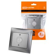 Выключатель с датчиком движения 1А серебр.металлик «Лама» TDM