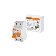 Автоматический выключатель с механической блокировкой (байпас) ВА47-29Б 1Р+1Р 63А 4,5кА х-ка C TDM