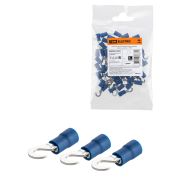 Наконечник изолированный крюковой НИК 2,5–4 (50 шт.) TDM