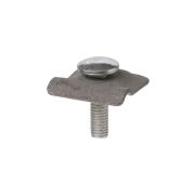 Держатель прижимной для металлических оснований 30х30 мм, М8, для прута Ø6-10 мм, термодиффузия (упак. 1 шт.) TDM