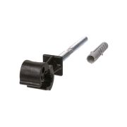 Держатель шпилька-саморез длина 100 мм, полимерный фиксатор с защелкой для прута Ø8-10 мм, гор. цинк. (упак. 1 шт.) TDM