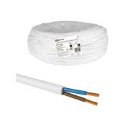 Провод ПРКС 2х0,75(N)-0,38 (100м), белый TDM