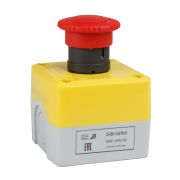 KEAZ Пост кноп авар стоп OptiSignal D22 C5-BK-1-ESTR-01 1НЗ возв пов XALK178