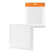 Решетка металл. 250х250, белая, с покрытием полимерной эмалью, TDM