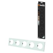 Рамка пятирная фисташковая, стекло, «Байкал» TDM