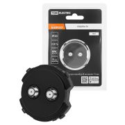 Розетка TV/SAT проходная агат, «Байкал» TDM