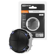 Выключатель 4-кл. 16А 250В проходной кнопочный механизм агат, «Байкал» TDM