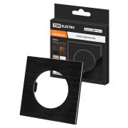 Рамка одиночная агат, алюминий, шлифованный, «Байкал» TDM