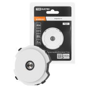 Розетка TV проходная белая, «Байкал» TDM