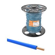 Провод ПуВнг(А)-LS 1х6,0 ГОСТ на катушке (200м), синий TDM