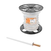 Провод ПуВнг(А)-LS 1х6,0 ГОСТ на катушке (200м), белый TDM