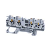 KEAZ Клемма с 4-мя контактами push-in OptiClip СP-4-QUATTRO-(0,2-4)-I-серый