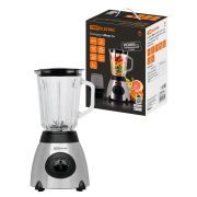Блендер «Микс 5», 600 Вт, стекл. чаша 1,5 л, кофемолка-измельчитель, 2 скор., импульсный реж., TDM