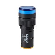 KEAZ Лампа AD16DS(LED) матрица D16мм синий 24В AC/DC-КЭАЗ