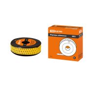 Маркер МК3 - 10мм символ «В» 180шт/ролл TDM