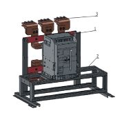 KEAZ Блок замены автоматического выключателя-АВМ10СВ/НВ-OptiMat A-800-S2-3P-65-D-MR8.1-B-C2200-M2-P03-S1-07