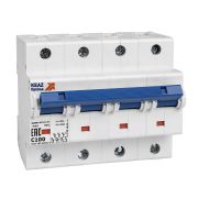 KEAZ Выключатель автоматический модульный OptiDin BM125-4NC80-8In-УХЛ3